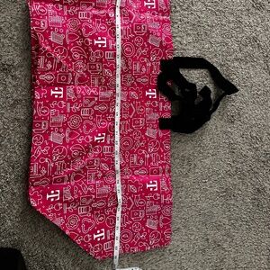 T-Mobile Unisex Oversized Big Tote Bag Pink White Reusable Shopping Beach Bag